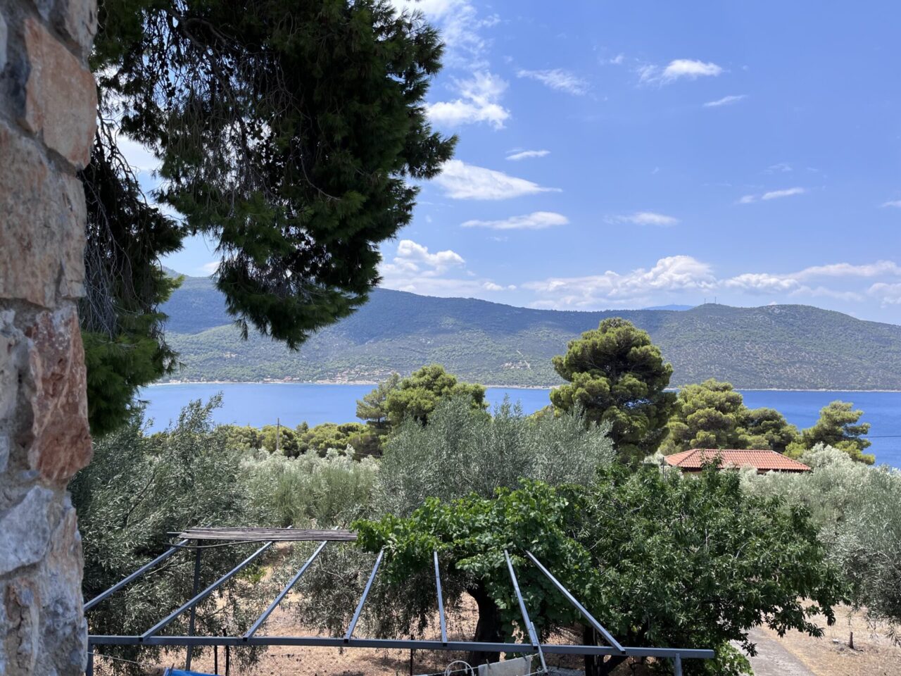 Η θέα από το εξοχικό